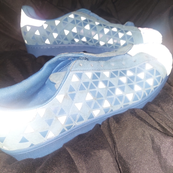 Blue suede Adidas - Picture 4 of 5